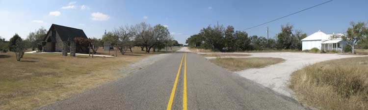 Panorama of thriving metropolis of Cypress Mill